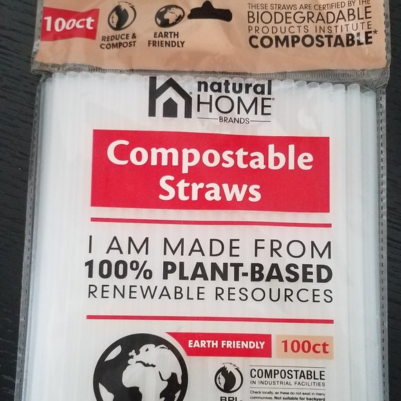 Compostable Straws - Picture 1 of 3